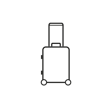 Travel Suitcase Free Icon