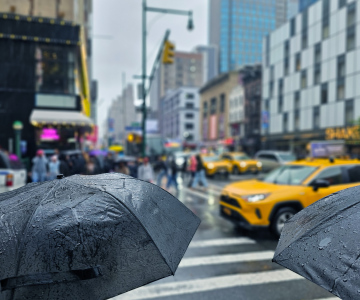 Rain on the Streets of New York