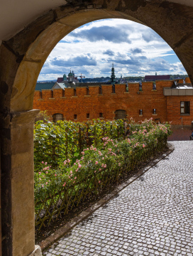 Gardens at the Wawel Royal Castle