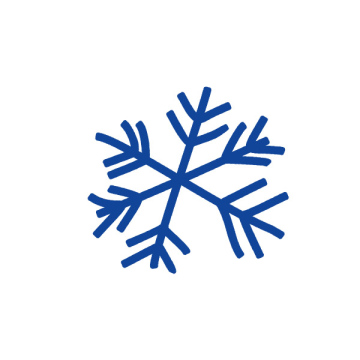 Snowflake, hand drawn icon