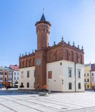 The historic Town Hall in Tarnów