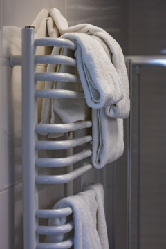 Towels in the bathroom