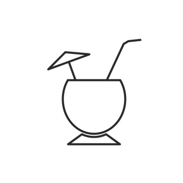 Drink, cocktail, glass, drink, toast free icon