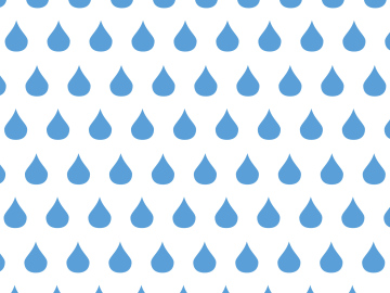 Blue drops, vector pattern