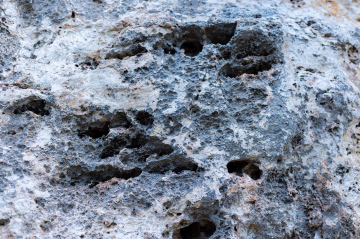 Rock erosion process