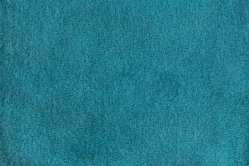 Turquoise Terry Fabric