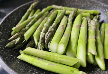 Raw Sliced Asparagus