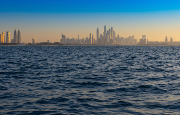 Dubai from the sea