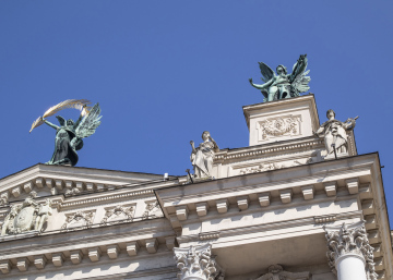 Architectural Details on the Lviv Opera House