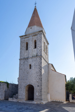 Church of Our Lady of Health Krk on the island of Krk