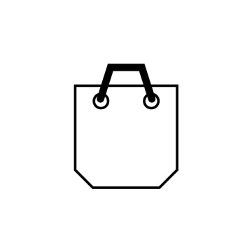 Shop bag, free icon