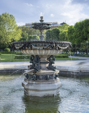 Historic Fountain in the Park