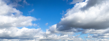 Blue Sky and White Clouds