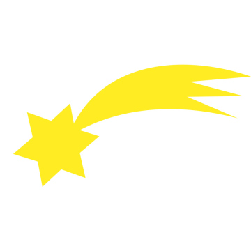 The star of Bethlehem, vector symbol