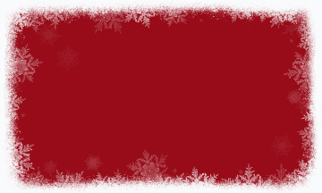 Red background, snowflakes, winter, Christmas greetings.