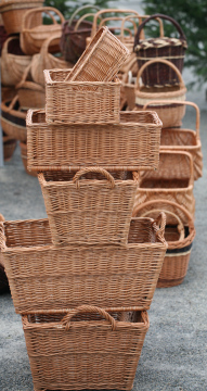 Wicker baskets