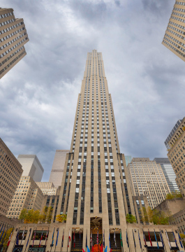 Rockefeller Center in New York, building