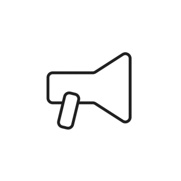 Megaphone free icon