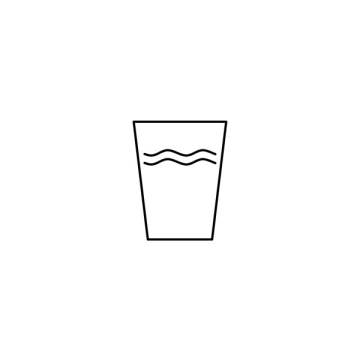 Drinking water icon