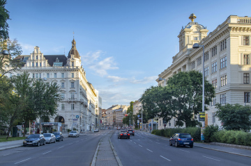 Landesgerichtsstrasse in Vienna