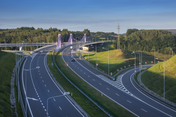 The Autostradowy Bridge in Mszana