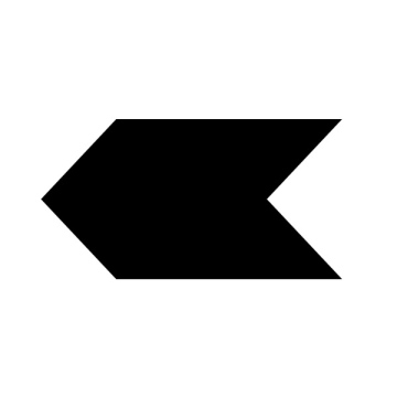 Simple modern vector arrow