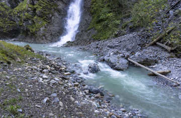 Liechtensteinklamm waterfall Austria