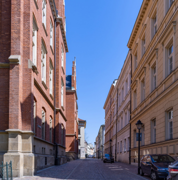 Jagiellońska Street in Krakow