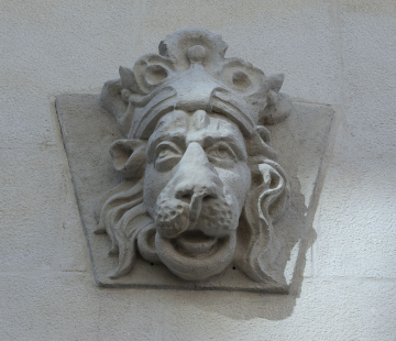 Historic Architectural Detail on the Facade of a Building