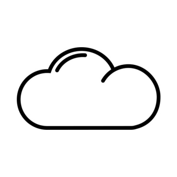 Cloud free icon