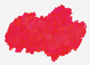 Red, painted blur background