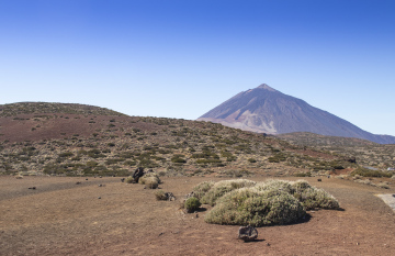 View of the Teide volcano, Tenerife