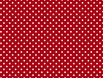 Red background with white polka dots, vector, free download