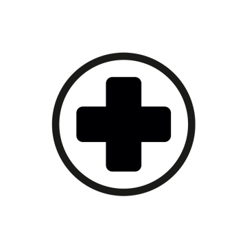 Cross, medicine vector, free icon