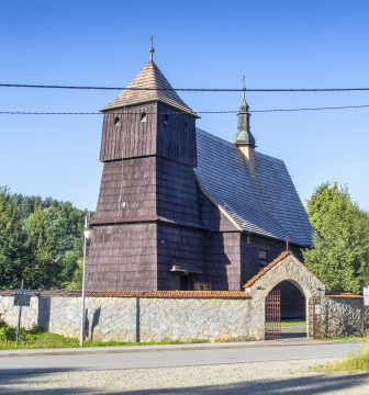 Wooden church in Szyk