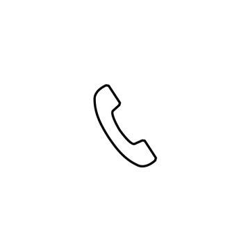 Telephone handset icon