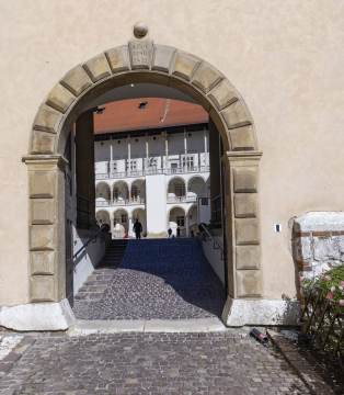 Wawel Gate to the Courtyard
