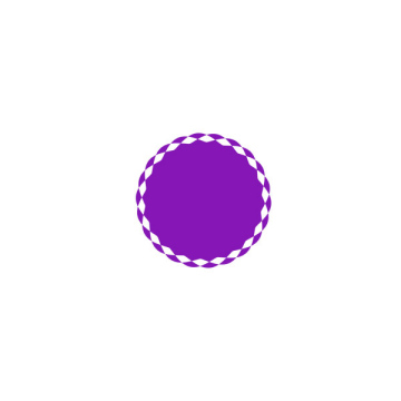 Purple Lettering Element