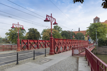 The Sand Bridge in Wrocław