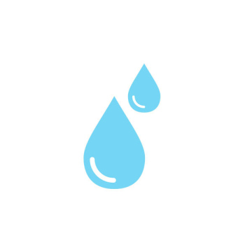 Two Blue Water Drops icon