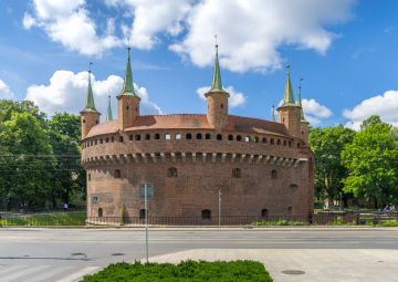 Barbican in Krakow