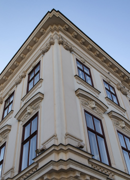 Tenement house on the corner