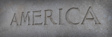 America inscription carved in stone