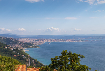 View of Trieste and the Bay