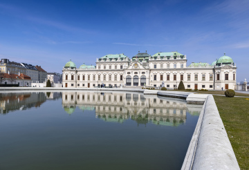Belvedere Palace, Vienna, sights in Austria