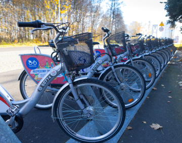 City Bikes in Chorzów free photo