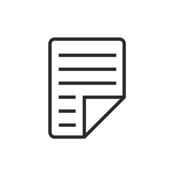 Document, text, letter, free icon