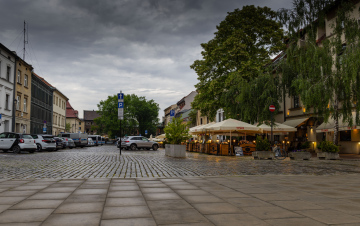 Szeroka Street in Krakow