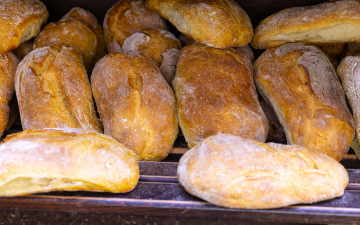 Bread in the bakery