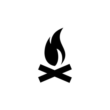 Fire, flame free icon